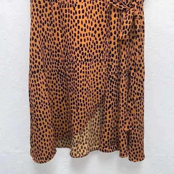 J. Crew NWT Women's Drapey twill wrap dress Size 2 - Picture 5 of 8